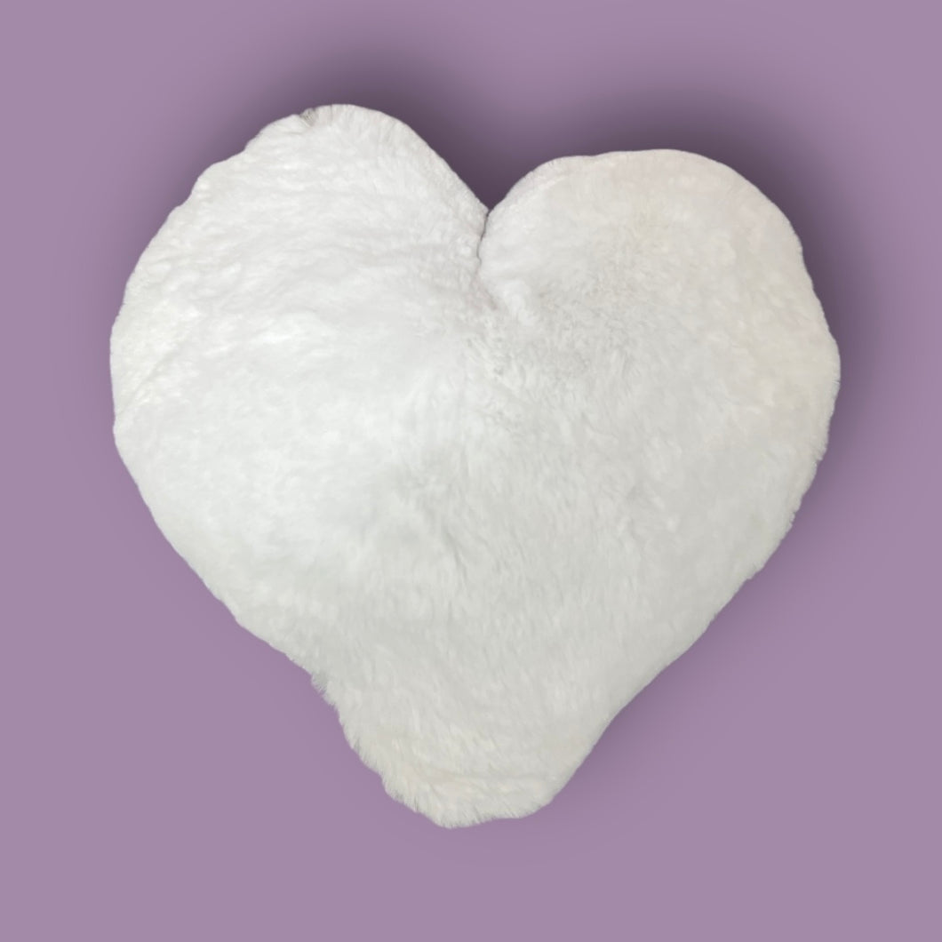 Heart Snow Whispy 12”x12” Stuffie