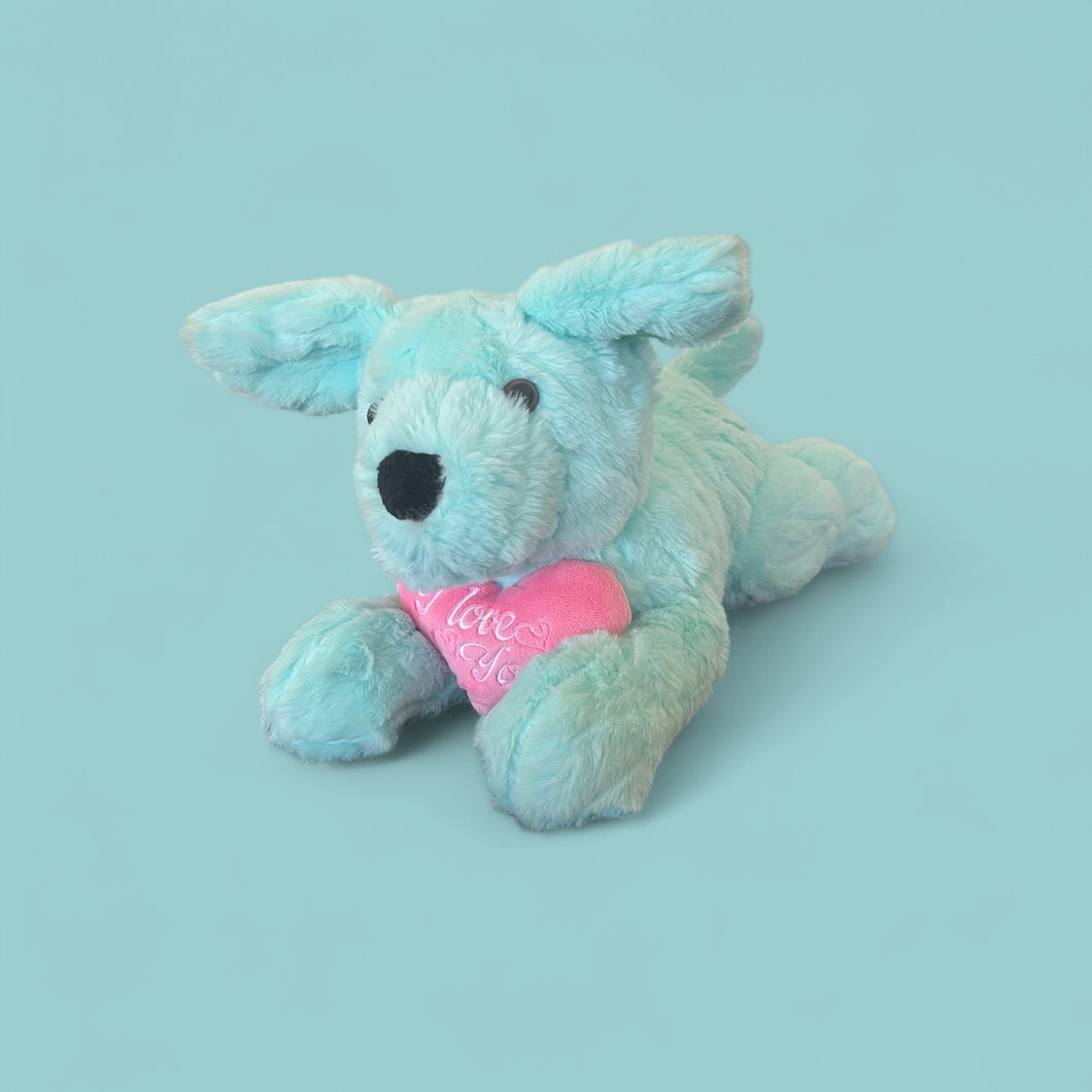 Dog with Heart Stuffie