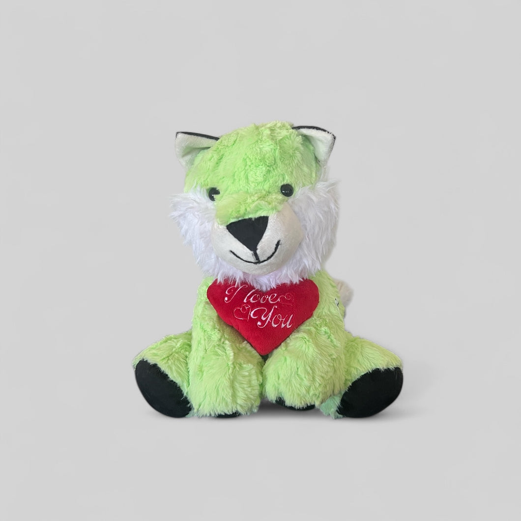 Fox with Heart Stuffie