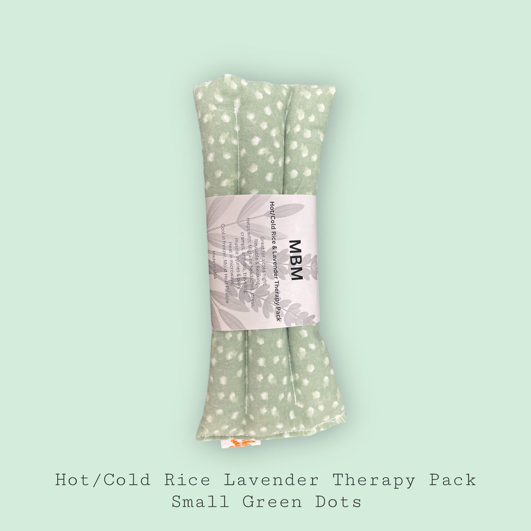 Hot/Cold Rice Lavender Therapy Pack Small