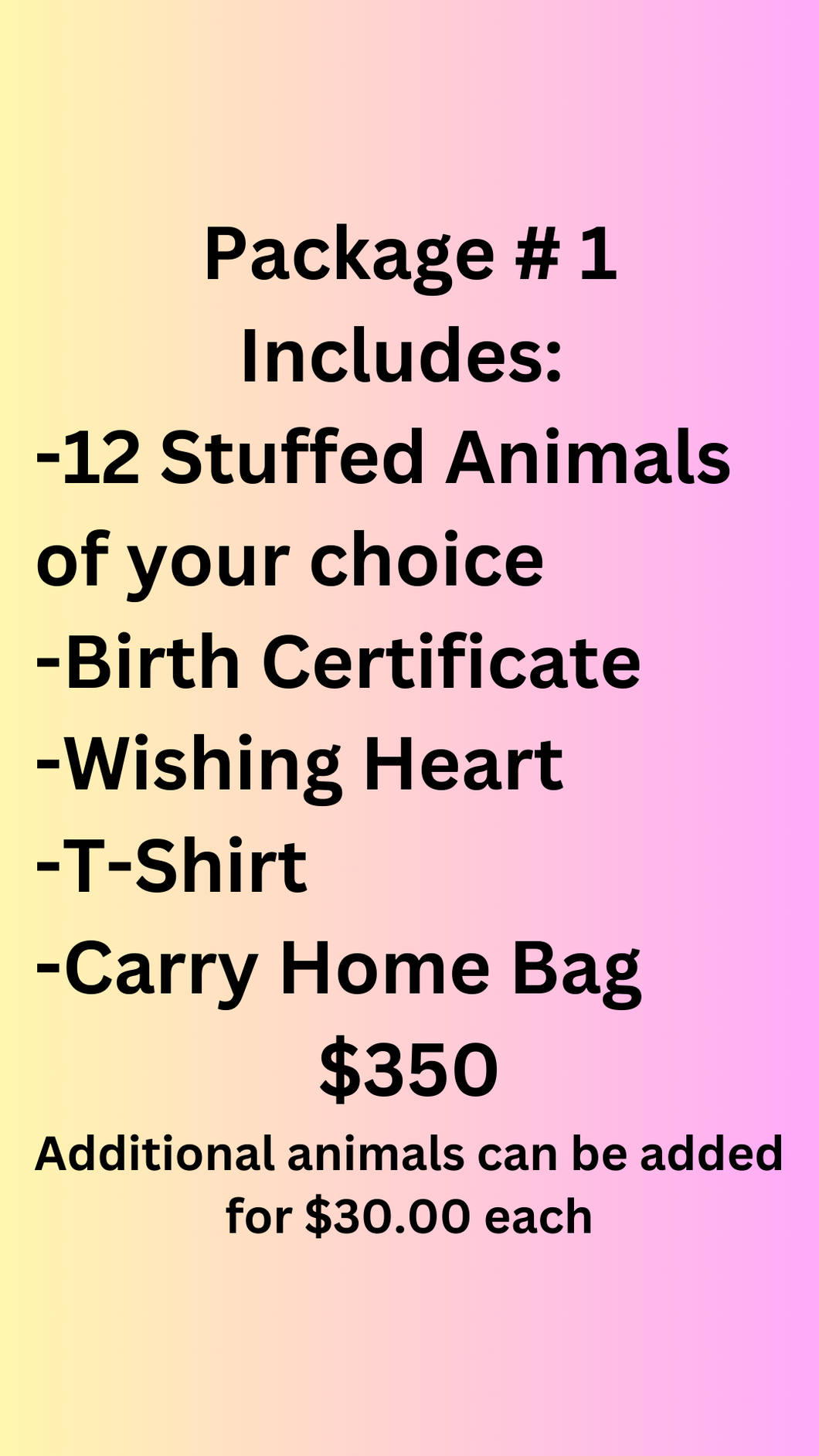 PPW Package # 1